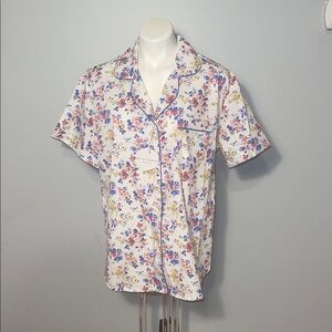 British Boxers Knockout Nightwear ladies NWT Pajama top. 100% cotton.  XXL